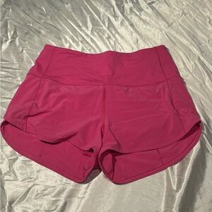 Lululemon Pink Activewear Shorts